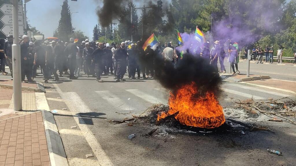 תיעוד המחאות במהלך מחאות הדרוזים נגד טורבינות הרוח ברמת הגולן