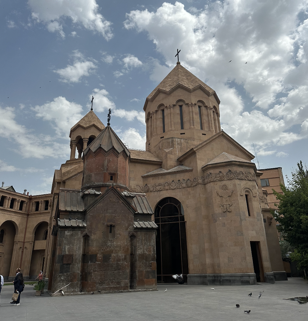 Armenian Church in Yerevan from the 13th Century