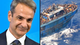 ראש ממשלת יוון קיריאקוס מיצוטקיס ניצחון בחירות בצל אסון מהגרים סירה