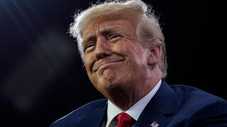 נשיא ארה"ב לשעבר דונלד טראמפ ב כנס שמרני בוושינגטון הבירה 24 בפברואר בצל פריימריז רפובליקניים