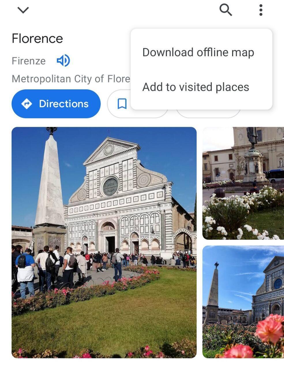 Download an offline map to help you find your way even without connection (Photo: Screengrab) Google Maps