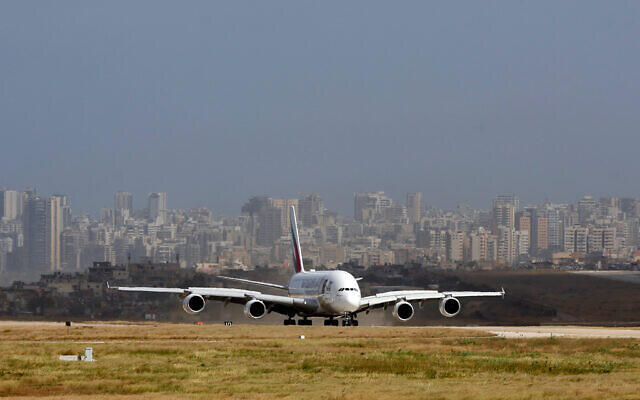 Rafik Hariri International Airport in Beirut, Lebanon