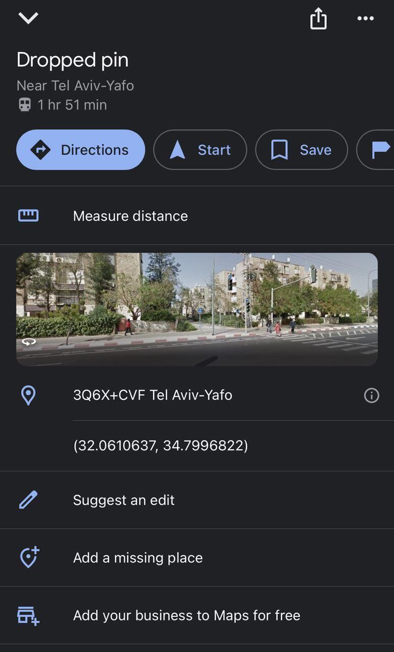 Tap on 'measure distance' to calculate how far two or more points are (Photo: Screengrab) Google Maps