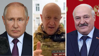 Путин, Пригожин, Лукашенко