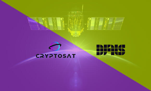 Making use of the space-based digital wallet: The partnership between Dfns and Cryptosat | Companies' logo 