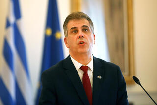 שר החוץ אלי כהן פגישה עם שר החוץ של יוון יורגוס יראפטריטיס באתונה