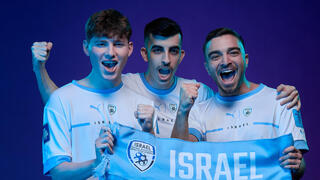 יובל ביל, נסים עיסאת ורועי פלדמן - חברי נבחרת ישראל ב-eFootball