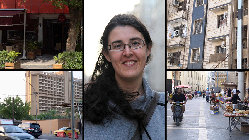המלון שאליזבט צורקוב נהגה ללון בו בבגדד