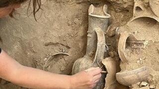 החפירות שבוצעו בעיר האלה סולטן טקה שבקפריסין