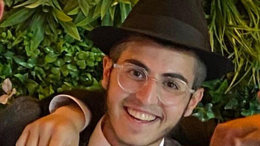 Mendel Narboni, 18, was the only person who tried to prevent the man from lighting himself on fire