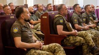 Ukrainian religious officers 
