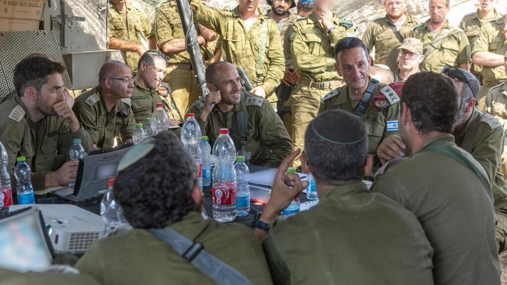 הרמטכ"ל ביקר בתרגיל חטיבת מילואים בצפון