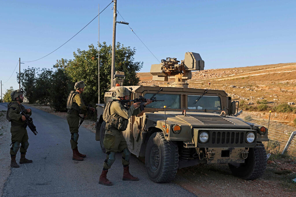כוחות צה"ל ליד גבול לבנון