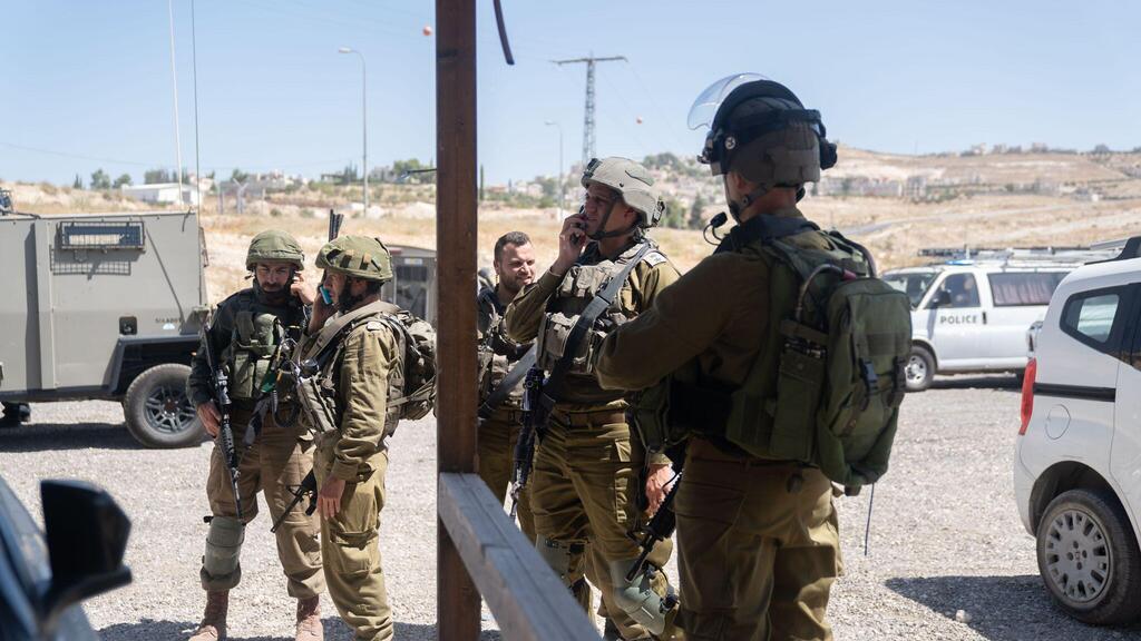 זירת הפיגוע בתקוע