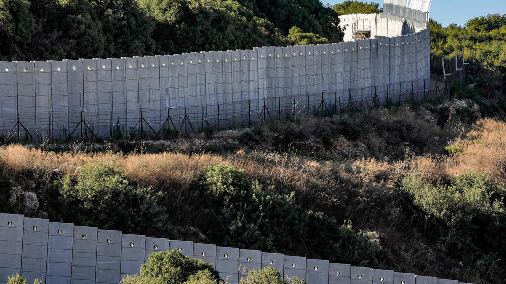 דרום לבנון חומה גבול ליד זרעית