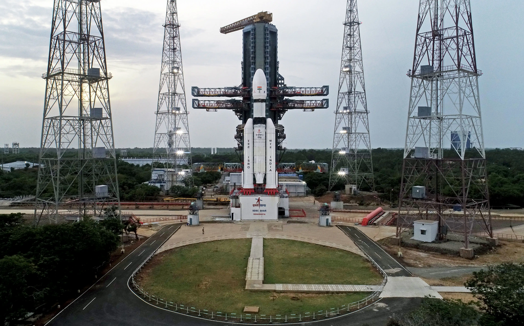 Anticipated to be the first spacecraft to achieve a soft landing near the Moon's pole; The Chandrayaan-3 mission on an LVM3 M4 rocket set for launch 