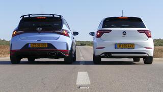 יונדאי i20N פולקסווגן פולו GTI