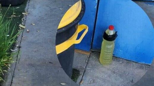 בקבוק עם דלק ומצית שהונחו בכניסה לסופרמרקט בראש פינה כאיום בדרישה לתשלום פרוטקשן