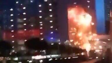  רוסיה מוסקבה מתקפת כטב"מים על העיר