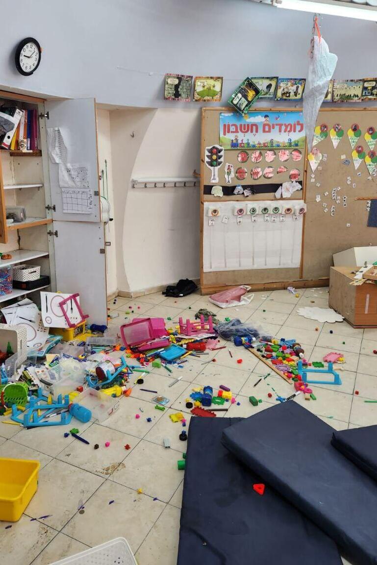 ילדים בני 10 פרצו לגן "צהר לב" באשדוד והחריבו אותו