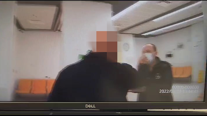 תיעוד האלימות בבית החולים אסותא באשדוד