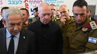 בנימין נתניהו ויואב גלנט