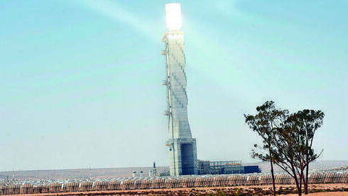 Солнечная электростанция возле Димоны 