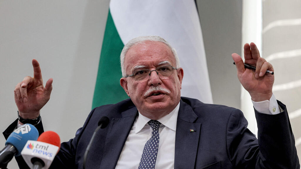 Palestinian Foreign Minister Riyad al-Maliki