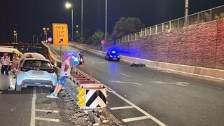 זירת התאונה