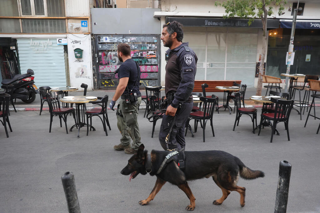 זירת הפיגוע בנחלת בנימין בתל אביב