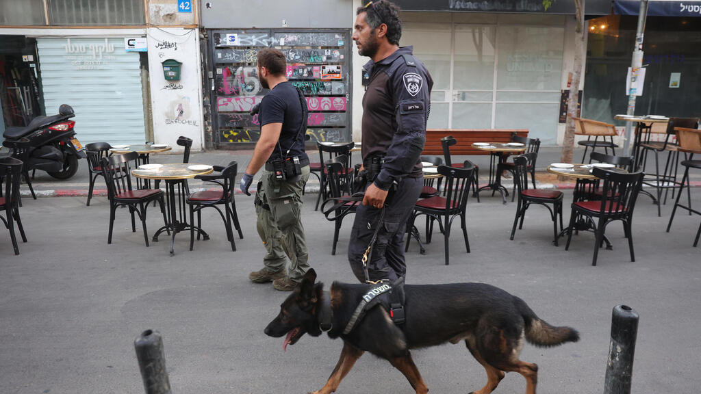 זירת הפיגוע בנחלת בנימין בתל אביב
