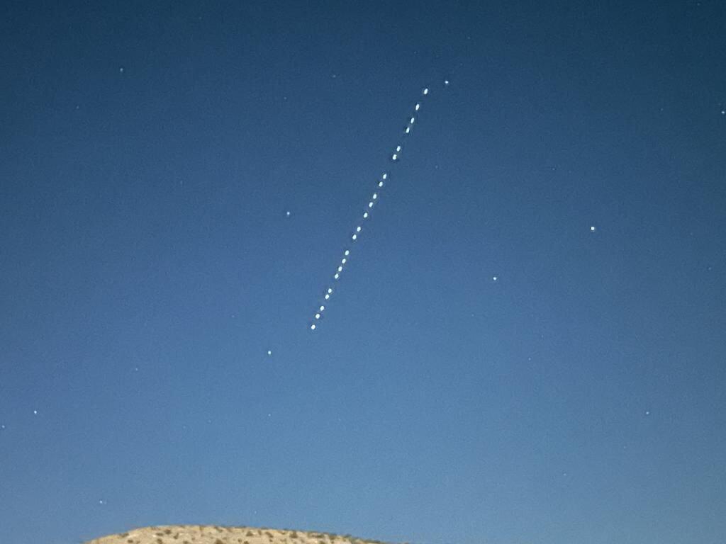 מעבר לווייני סטארלינק בשבוע שעבר