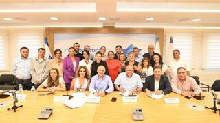  חתימת ההסכם בהסתדרות