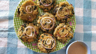 מתכונים קציצות קינואה עם מנגולד