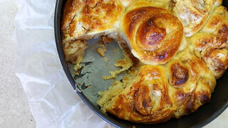 מתכונים עוגת שושנים עם שקדים וסילאן