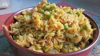 מתכונים פתיתים עם פולי סויה ובצל