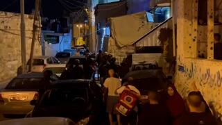 פעילות כוחות הביטחון בזירת הנפילה