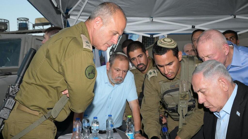 הצהרתם של בנימין נתניהו ויואב גלנט מזירת הפגיעו בהר חברון