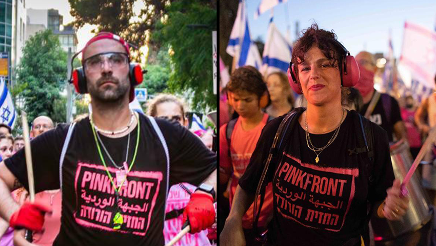 כלנית שרון וניב סגל, ממובילי המחאה נגד המהפכה המשפטית 