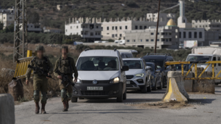 חיילי צה"ל בבידוק ליד שכם
