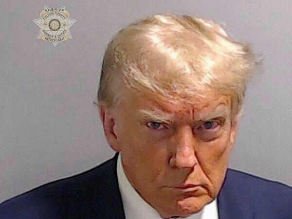 תמונת המעצר של דונלד טראמפ