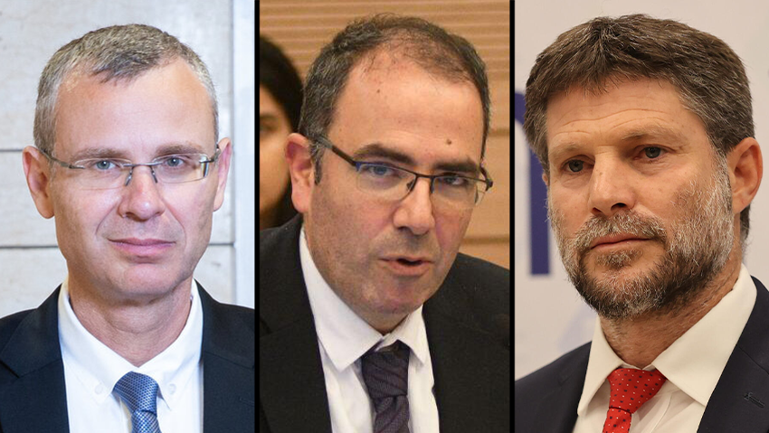 גיל לימון, בצלאל סמוטריץ', יריב לוין