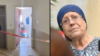 זירת הרצח בחדרה