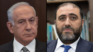 ראש הממשלה בנימין נתניהו ושר הבריאות משה ארבל