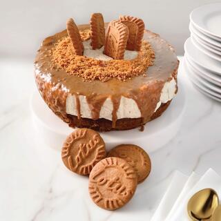 עוגת לוטוס בחושה עם קרם קראנצ'י ונימוח