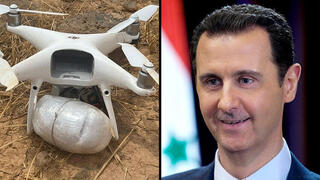 נשיא סוריה בשאר אסד כטב"ם עם סמים ש חדר ל ירדן