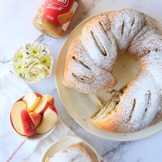 כתר שמרים במילוי לוטוס ותפוחים 