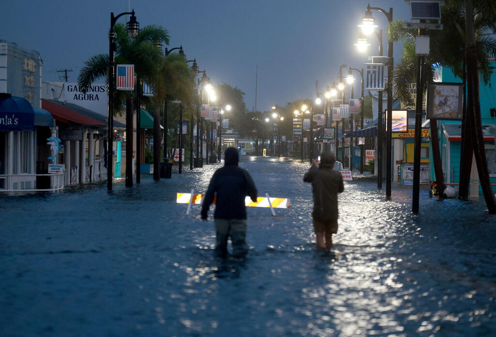 Flooded streets in Hurricane Idalia assault  