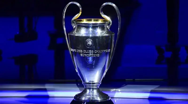 The UEFA Champions League cup