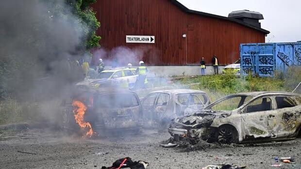 שטוקהולם שבדיה הפגנה של מבקשי  מקלט מאריתראה
